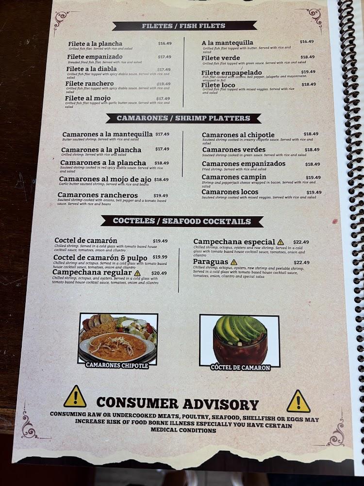 El Cuervero Mexican Restaurant Menu image 4